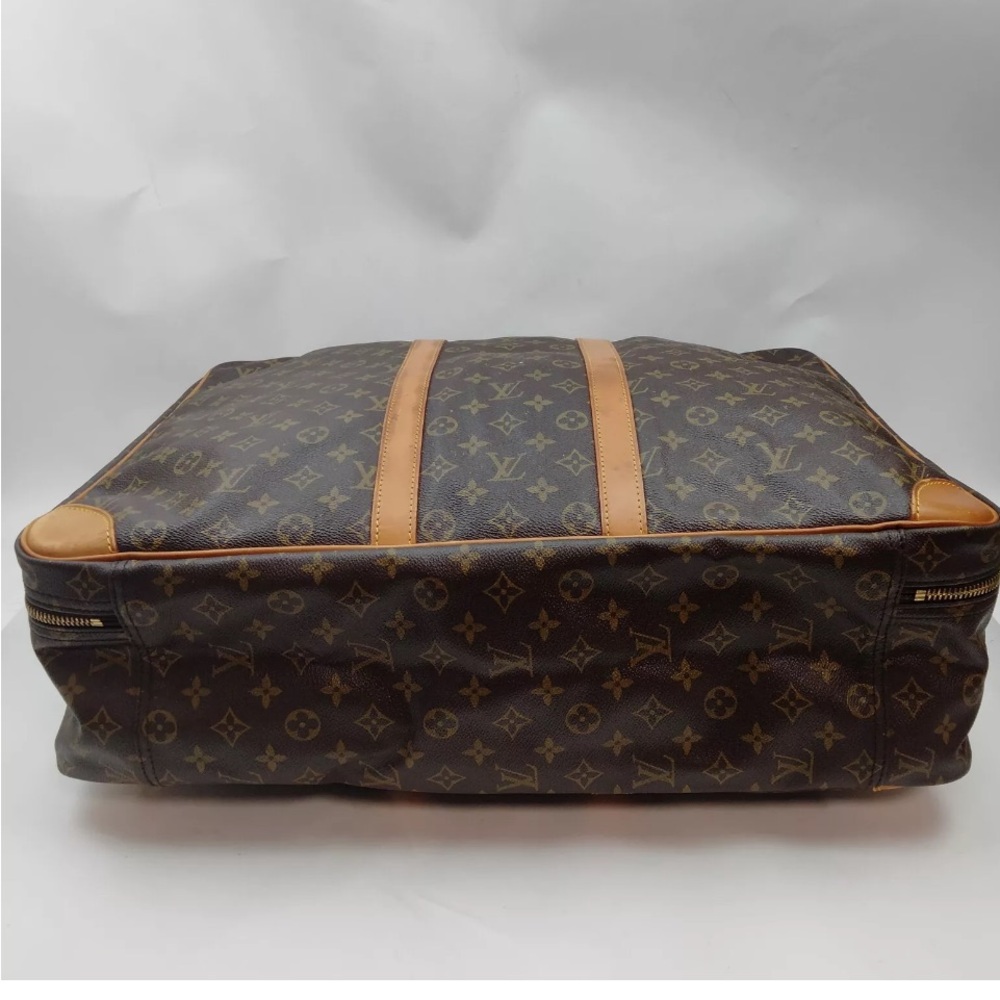 Louis Vuitton Travel Bag Sirius 55 Brown Monogram with Lock & Key - Picture 6 of 15